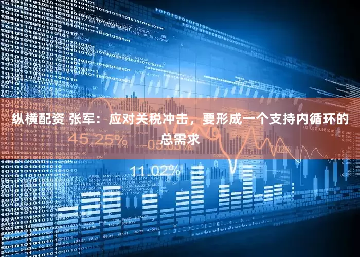 纵横配资 张军：应对关税冲击，要形成一个支持内循环的总需求